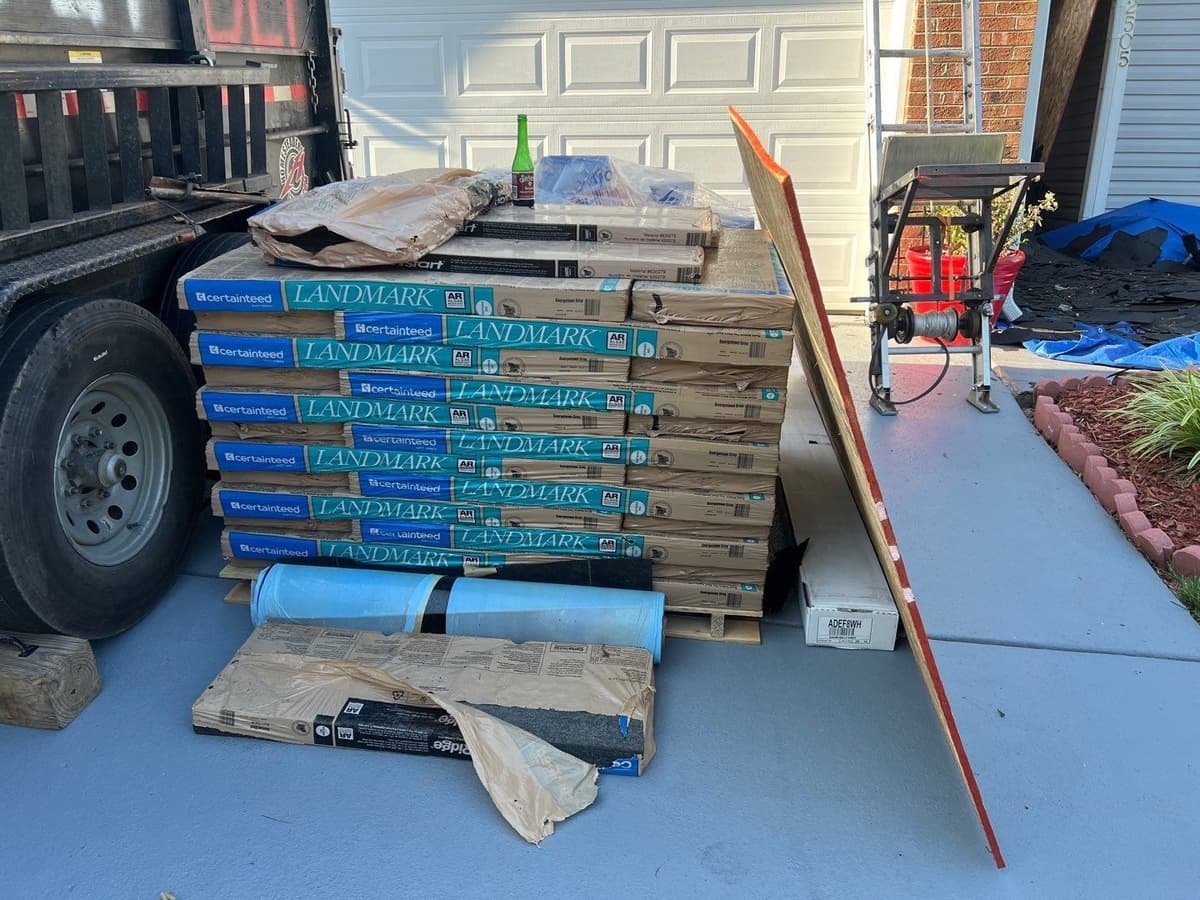 Professional roofing contractor Dallas NC - completed roof project Professional roofing contractor Dallas NC - completed roof project