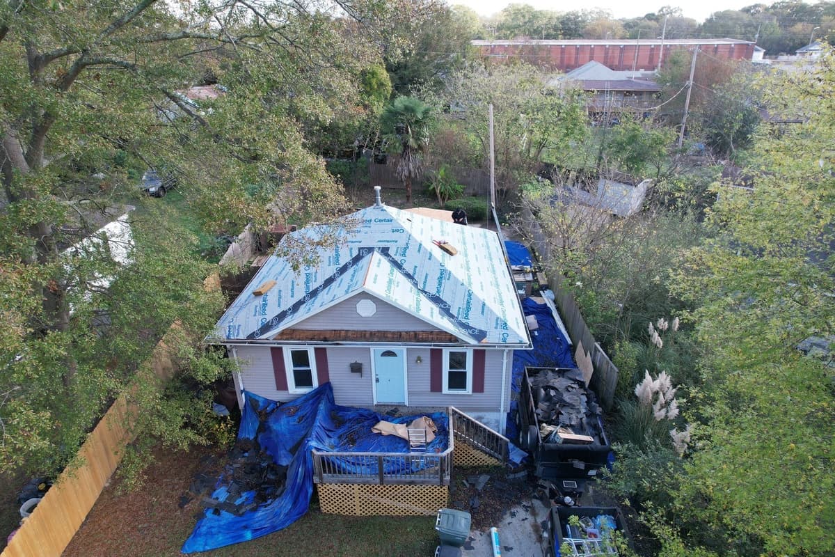 Professional roofing contractor Gastonia NC - completed roof project Professional roofing contractor Gastonia NC - completed roof project